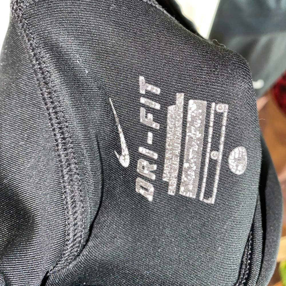 Black Nike tennis skort